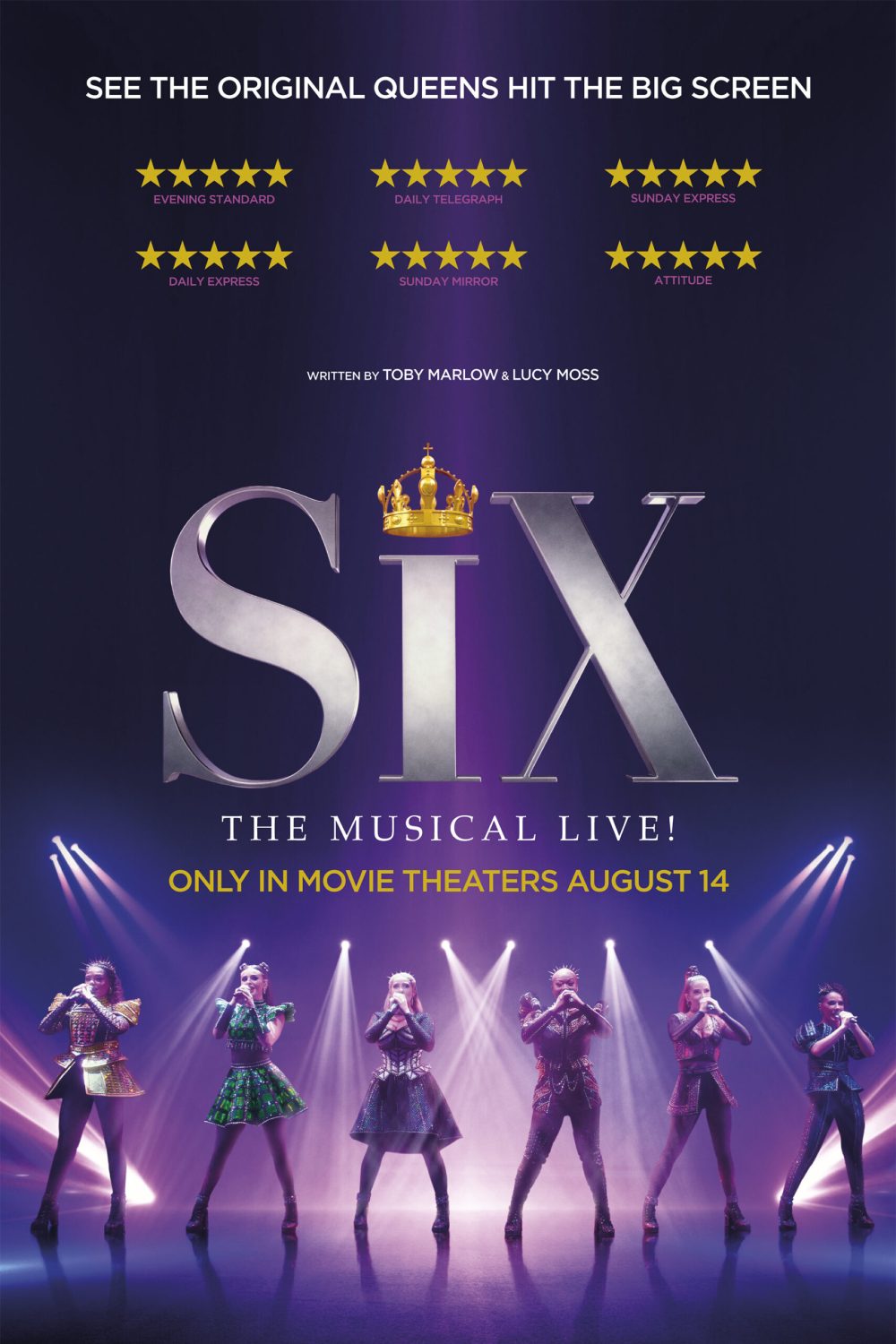 SIX: The Musical Live!August 14